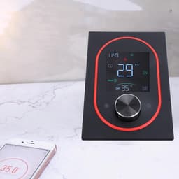 Slimme Thermostaat - Temperatuurregelaar - Comfortabel Huis - App Bediening - LCD Touchscreen - Zwart — thumbnail 5