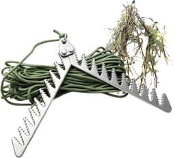 Waterplantenmaaier - Gras Snijder - Wateronderhoud - Haaientand Vertanding - 20 meter touw - Zilver — thumbnail 1