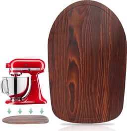 Schuifplaat Mixer - Onderlegger Keukenmachine - Keukenmachine Verplaatsen - Specifiek Vormontwerp - 374 x 252 cm - Bruin — thumbnail 1