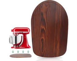 Schuifplaat Mixer - Onderlegger Keukenmachine - Keukenmachine Verplaatsen - Specifiek Vormontwerp - 374 x 252 cm - Bruin