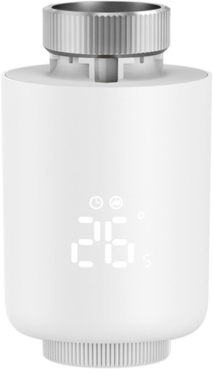 Slimme Thermostaat - Radiatorventiel - Energie Besparen - App Bediening - M30 x 1.5mm - Wit — afbeelding 1