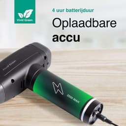 Massage Gun - Spier Stimulator - Spierherstel Ontspanning - 30 Intensiteitsstanden - 12mm Amplitude - Zwart — thumbnail 3