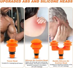 Massage gun accessoires set met 13 opzetstukken - veelzijdige massagekoppen - voor ontspanning van spieren - ShopVlot — thumbnail 4