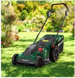 Accugrasmaaier - Draadloze grasmaaier - Gazononderhoud - Borstelloze motor - 40 cm snijbreedte - Groen — thumbnail 5