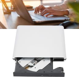Externe DVD Brander - Draagbare Drive - Bestanden Archiveren - Plug and Play - USB 3.0 - Zwart — thumbnail 4