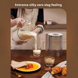 Elektrische Blender - Sojamelkmaker Keukenmachine - Gezonde Dranken Maken - Ultrageluid 12 Messen - 15 liter - Wit — thumbnail 5