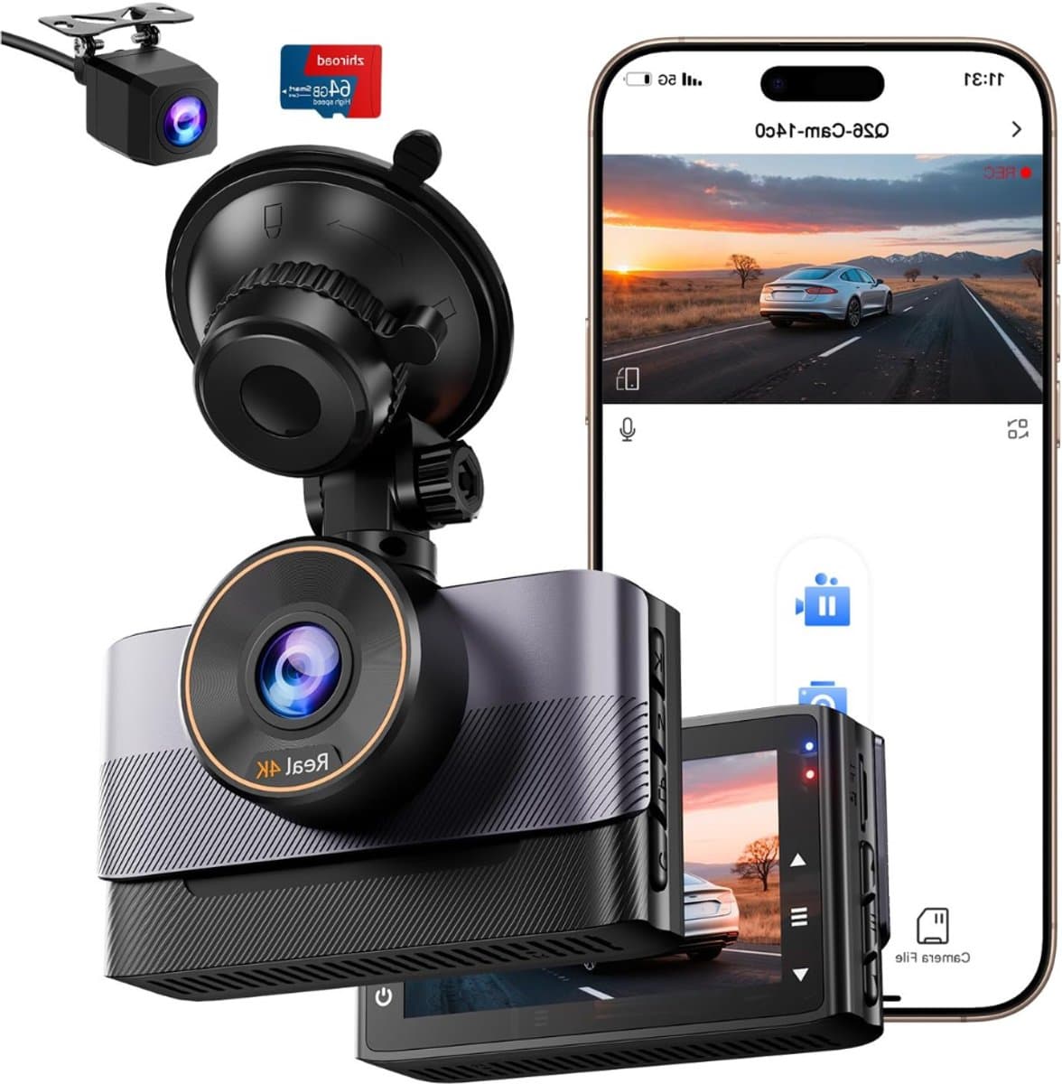 ApexArte® Dashcam Auto – Auto Camera – Dashcam — afbeelding 1