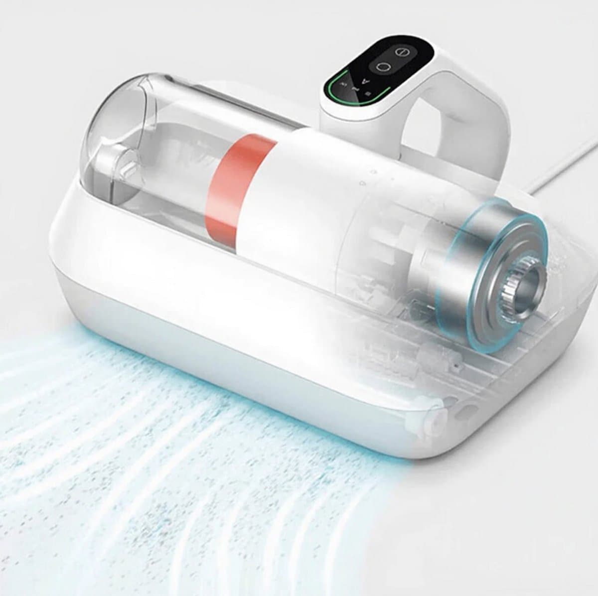 huisstofmijt stofzuiger Pro, 14 kPa krachtige zuigkracht, UV-sterilisatie, 55 °C heteluchtdroging, slimme mijtdetectie voor matrassen, banken & beddengoed — afbeelding 1