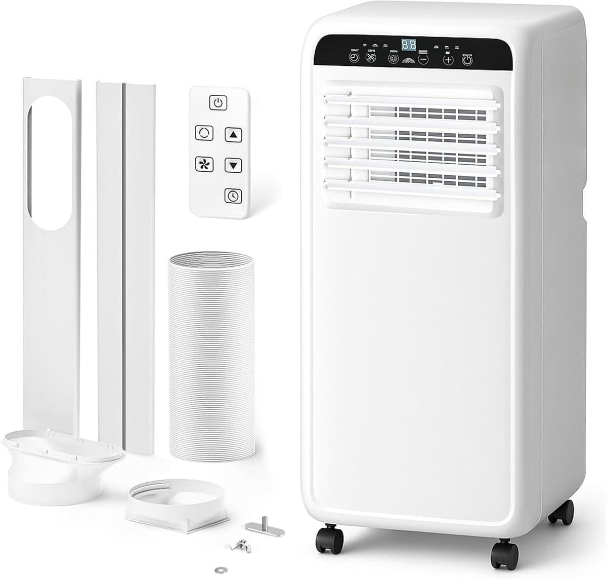 Draagbare Airco - Mobiele Koeler - Ruimte Koelen - 3-in-1 Functie - Tot 28m² - Wit — afbeelding 1