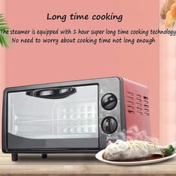 Compacte Magnetronoven - Aanrechtoven Grill - Snelle Maaltijden Bereiden - Instelbare Temperatuur - Niet Gespecificeerd - Zwart — thumbnail 3