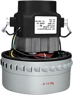 Stofzuigermotor - Zuigmachine Motor - Stofzuiger Reparatie - Krachtige 1500W Motor - 220mm Diameter - Zwart — thumbnail 1