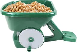 Hand Crank Seeder - Hand Spreader - Garden Onderhoud - 4-Level Density Adjustment - 3 Liter - Groen — thumbnail 1