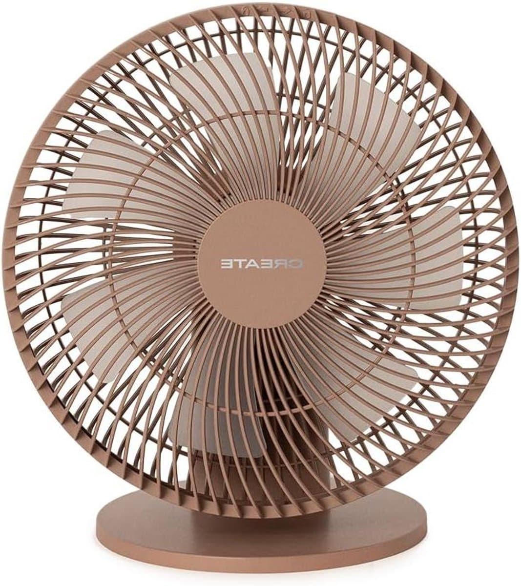 Tafel- en Wandventilator - Ventilator met accu - Persoonlijke Koeling - 2-in-1 Ontwerp - 10W - Mokka — afbeelding 1