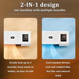 Mini Airconditioner - Mobiele Airco - Ruimte Koelen - Boorvrije Installatie - 12.000 BTU - Wit — thumbnail 5