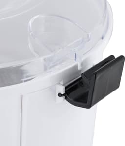 Aardappelschilmachine - Automatische schiller - Snel groenten schillen - 85W koperen motor - 0.8 kg capaciteit - Wit — thumbnail 5