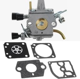 SnelShoppen - 1 Set Grasmaaier Carburateur Membranen en Pakking Geschikt voor Stihl FS 120 200 250 300 350 450 400 - Reparatie Onderdelen voor Carbure — thumbnail 5