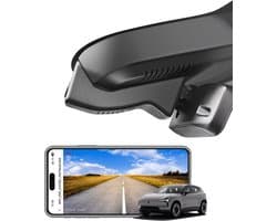 SnelShoppen - 4K UHD 2160P Dashcam Auto, OEM Look voor Volvo EX30 2024-2026, Loop Recording, G-Sensor, WiFi & App, Eenvoudig te Installeren, 64GB Gehe
