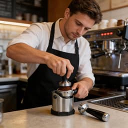Koffie Knock Box - Espresso Afvalbak - Koffiebereiding - Stil Ontwerp - 750 ml - Zilver — thumbnail 5