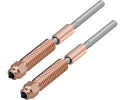 3D printer reserveonderdelen - 3D Printer Nozzles - Chroomzirconium Koper Verfesterde Nozzle, Geschikt voor diverse 3D printer modellen