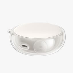 kwmobile Earphones Case for Anker Soundcore Sleep A20 Case - Clear TPU Silicone Earbuds Cover - Transparent — thumbnail 7