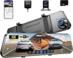 Dashcam voor auto voor en achter – Dual dashcam – Voor- en achtercamera – Autocamera – Full HD dashcam – Dashcam met nachtzicht – Dashcam met bewegingssensor – Groothoeklens – Parkeermodus – Loop recording – Dashcam met SD-kaart — thumbnail 1