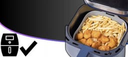 XL Siliconen Airfryer Inzet - Herbruikbaar & Hittebestendig — thumbnail 3