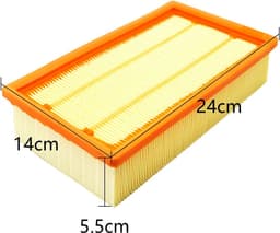 Luchtfilterstofzuiger voor KARCHER NT25/1 NT35/1 NT45/1 NT55/1 NT361 ECO NT561 ECO NT611 ECO Oliebestendige vervangingsfilters — thumbnail 2