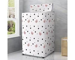 Beschermhoes voor wasmachine en droger (Love, XXL (12,5 kg))