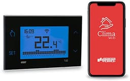 Smart WiFi thermostaat voor elektrische vloerverwarming - Digitaal programmeerbaar met LCD-display en verwarmingsbesturing via app — thumbnail 3