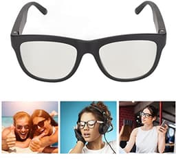 Slimme Bril, Draadloze Bluetooth-audiozonnebril microfoon microfoon en Luidspreker Spraakbediening Handsfree Bellen, Multifunctionele Draadloze Open-ear-koptelefoon — thumbnail 3