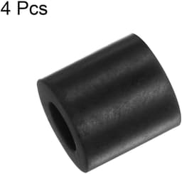 Allecto plus - Rubberen afstandhouders (4 stuks) voor huis, auto's, boot - Neopreen isolator pads, ronde trillingsdemper — thumbnail 2
