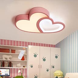 Moderne Dimbare Plafondlamp met Afstandsbediening voor Kinderkamer - Cartoon Design en Verzachte Kleuren — thumbnail 4