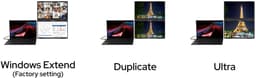 Verbatim 15", FHD, USB-C DP-Alt, Mini-HDMI, Portable Dual display — thumbnail 5