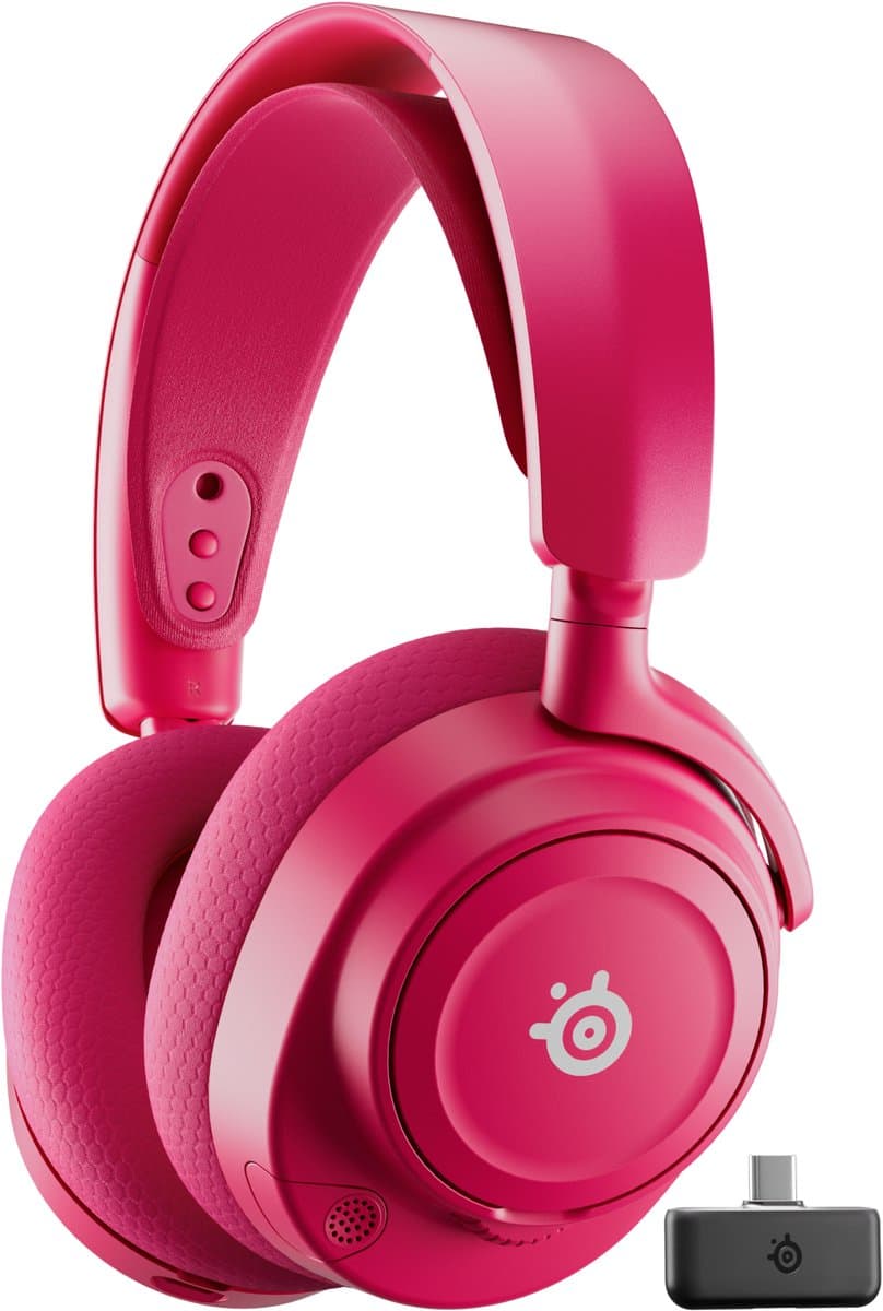 SteelSeries Arctis Nova 7 Gen 2 - Draadloze Gaming Headset - PC - Magenta — afbeelding 1