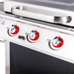 MANHATTAN 350GPI Gas Barbecue - 3 branders 10.5kW + warmhoudlade — thumbnail 5