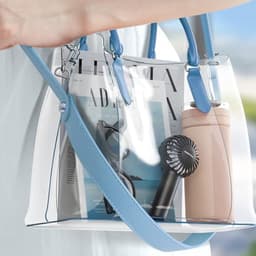 Draagbare Mini Ventilator - Oplaadbare Handventilator met 3 Snelheden voor Reizen en Make-up — thumbnail 3