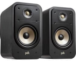 Hoge Resolutie Boekenplank Speakers voor Thuisbioscoop - Set van 2 - Wit