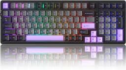 MageGee Light100 - Mechanisch Gaming Toetsenbord - Gaming Keyboard - Draadloos - RGB — thumbnail 3