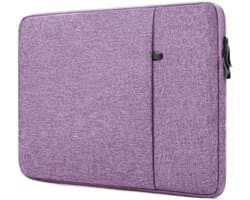 15 inch laptop-tablethoes, draagbare waterdichte hoes (paars)