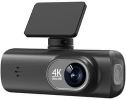Woegel dashcam - Ultra HD 4K – dual dashcam- Parkeer Monitoring – Inclusief SD Kaart - Nacht zicht – Wifi – Achteruitrijcamera – loop recording