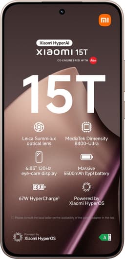Xiaomi 15T - 12GB/256GB - Roségoud — thumbnail 2