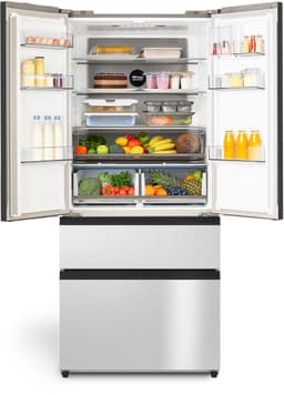 CREATE - Koelkast met openslaande deur 509L met Space Pro en Care+ - Roestvrij staal - FRIDGE STUDIO FRENCH DOOR PRO 509 — thumbnail 4