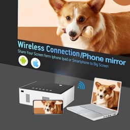 Mini Beamer - Projector - Thuisbioscoop - Beamer - Mini Projector - Cinema Beamer — thumbnail 3