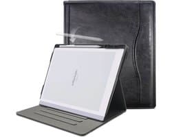 Raykon Luxe Hoes Geschikt voor Remarkable 2 - Tablet Cover - Case - Zwart