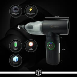 Drymon® Aerodust, stofzuiger en stofblazer - 120W krachtige motor - LED - Kruimeldief - HEPA-filter - Handstofzuiger - Air Duster - Kruimelzuiger - 12-Delig - 5-talige handleiding — thumbnail 5