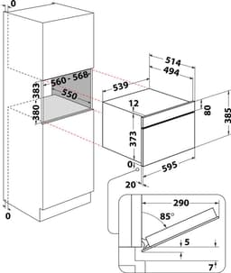 Whirlpool W9MD260IXL Inbouwmagnetron — thumbnail 12