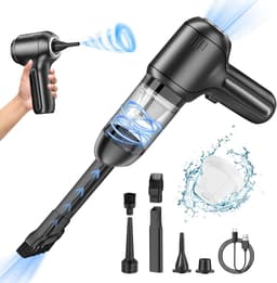 Draadloze Handstofzuiger 12000PA - Sterk Zuigvermogen voor Thuis en Auto | 2-in-1 met Spleetmondstuk — thumbnail 1