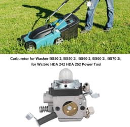 Grasmaaier Carburateur Wacker BS50 2 BS50 2i BS60 2 BS60 2i BS70 2i - Walbro HDA ​​242 HDA 252 - Power Tool — thumbnail 2