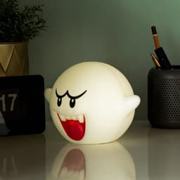 Super Mario 3D Boo Light met Geluid – Officieel Gelicentieerde Nintendo Merchandise, Sfeerlamp voor Thuis of Kantoor, Cadeau voor Retro Gamers- Paladone — thumbnail 1
