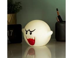 Super Mario 3D Boo Light met Geluid – Officieel Gelicentieerde Nintendo Merchandise, Sfeerlamp voor Thuis of Kantoor, Cadeau voor Retro Gamers- Paladone
